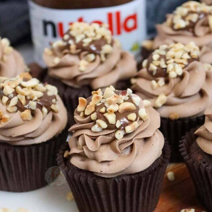 Best cakes in VENGARA-Nutella cupcake 